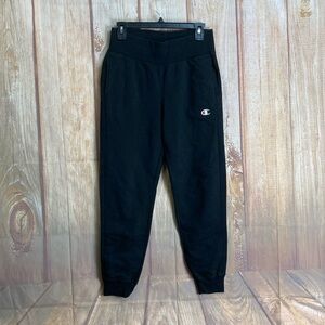 💵Champion Reverse Weave Black Sweatpants Size Small